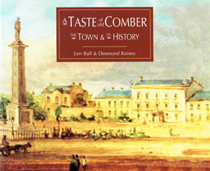 A Taste of Old Comber, The Town & its History book cover picture